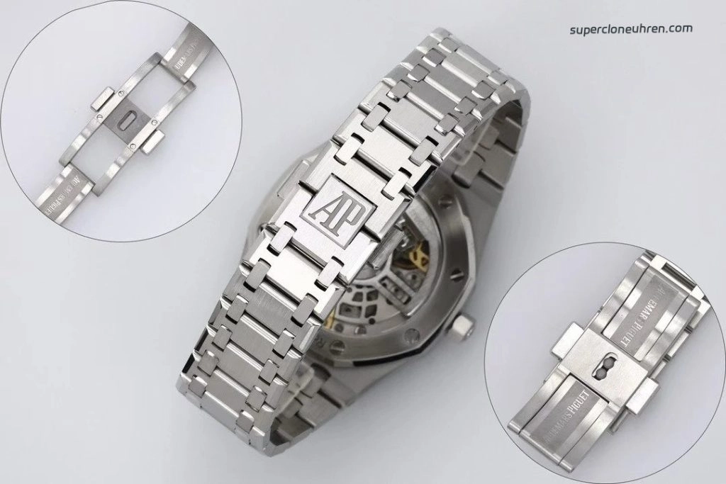 1:1 Super Clone Uhr Audemars Piguet Royal Oak 16204ST.OO.1240ST.01 Skelett Edelstahl 39mm