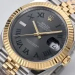 1:1 Super Clone Rolex Datejust m126333-0035 Zweifarbig Grünes Zifferblatt 36mm