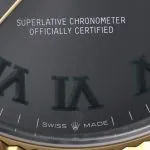 1:1 Super Clone Rolex Datejust m126333-0035 Zweifarbig Grünes Zifferblatt 36mm