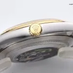 1:1 Super Clone Rolex Datejust m126333-0035 Zweifarbig Grünes Zifferblatt 36mm