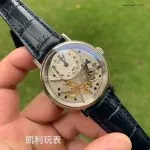 1:1 Super Clone Uhr Breguet Tradition 7057BB Silberzifferblatt Tourbillon 40mm