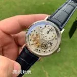 1:1 Super Clone Uhr Breguet Tradition 7057BB Silberzifferblatt Tourbillon 40mm