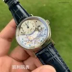 1:1 Super Clone Uhr Breguet Tradition 7057BB Silberzifferblatt Tourbillon 40mm