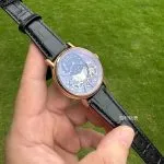 1:1 Super Clone Uhr Breguet Tradition 7057BR/G9/9W6 Roségold Schwarzes Zifferblatt 40mm