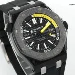 1:1 Super Clone Uhr Audemars Piguet Royal Oak Offshore 15706AU Carbongehäuse 42mm