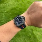 1:1 Super Clone Uhr Panerai Submersible Luna Rossa PAM01563 Carbongehäuse 42mm