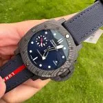 1:1 Super Clone Uhr Panerai Submersible Luna Rossa PAM01563 Carbongehäuse 42mm