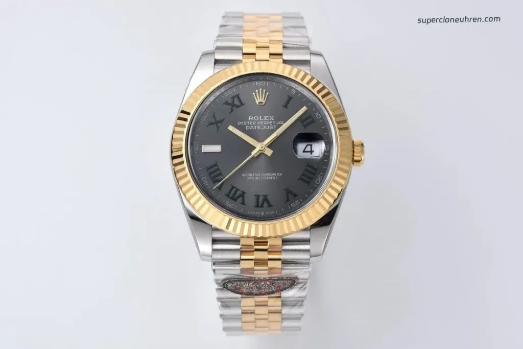1:1 Super Clone Rolex Datejust m126333-0035 Zweifarbig Grünes Zifferblatt 36mm