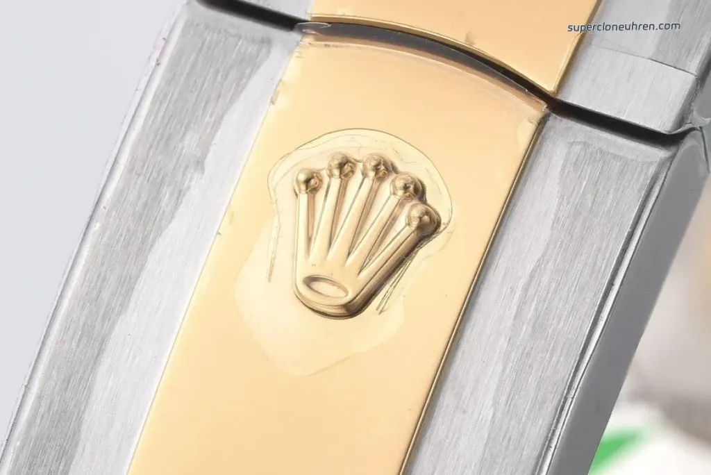 1:1 Super Clone Uhr Rolex Datejust m126233-0036 Zweifarbig Gold-Stahl mit grünem Zifferblatt 36mm