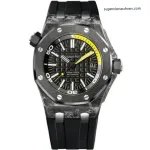 1:1 Super Clone Uhr Audemars Piguet Royal Oak Offshore 15706AU Carbongehäuse 42mm