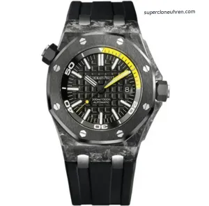 1:1 Super Clone Uhr Audemars Piguet Royal Oak Offshore 15706AU Carbongehäuse 42mm