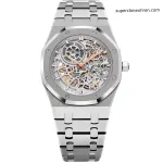 1:1 Super Clone Uhr Audemars Piguet Royal Oak 16204ST.OO.1240ST.01 Skelett Edelstahl 39mm