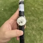 1:1 Super Clone Uhr Jaeger-LeCoultre Master Ultra Thin Moon Q1368430 Silberzifferblatt 39mm