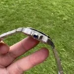 1:1 Super Clone Uhr Cartier Santos WSSA0009 Edelstahl Blaue Zeiger 39,8 mm