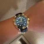 1:1 Super Clone Uhr Omega Seamaster 300 210.20.42.20.01.002 Schwarz-Gold Zweifarbig 42mm