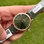 1:1 Super Clone Uhr IWC Portofino IW357415 Roségold Grünes Zifferblatt 34mm(Schweizer Uhrwerk)