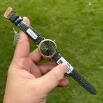 1:1 Super Clone Uhr IWC Portofino IW357415 Roségold Grünes Zifferblatt 34mm(Schweizer Uhrwerk)