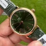 1:1 Super Clone Uhr IWC Portofino IW357415 Roségold Grünes Zifferblatt 34mm(Schweizer Uhrwerk)