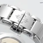 1:1 Super Clone Uhr Patek Philippe Twenty~4 7300/1200A-011 Grünes Zifferblatt mit Diamantlünette 36mm