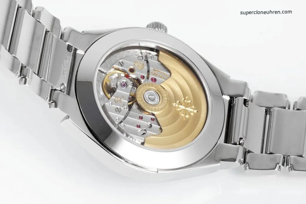 1:1 Super Clone Uhr Patek Philippe Twenty~4 7300/1200A-011 Grünes Zifferblatt mit Diamantlünette 36mm