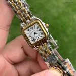 1:1 Super Clone Uhr Cartier Panthère de Cartier W2PN0006 Zweifarbig Gold & Stahl 22×30mm