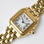 1:1 Super Clone Uhr Cartier Panthère WGPN0008 Gelbgold 22×30 mm