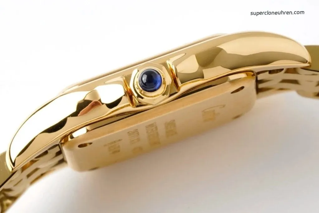 1:1 Super Clone Uhr Cartier Panthère WGPN0008 Gelbgold 22×30 mm