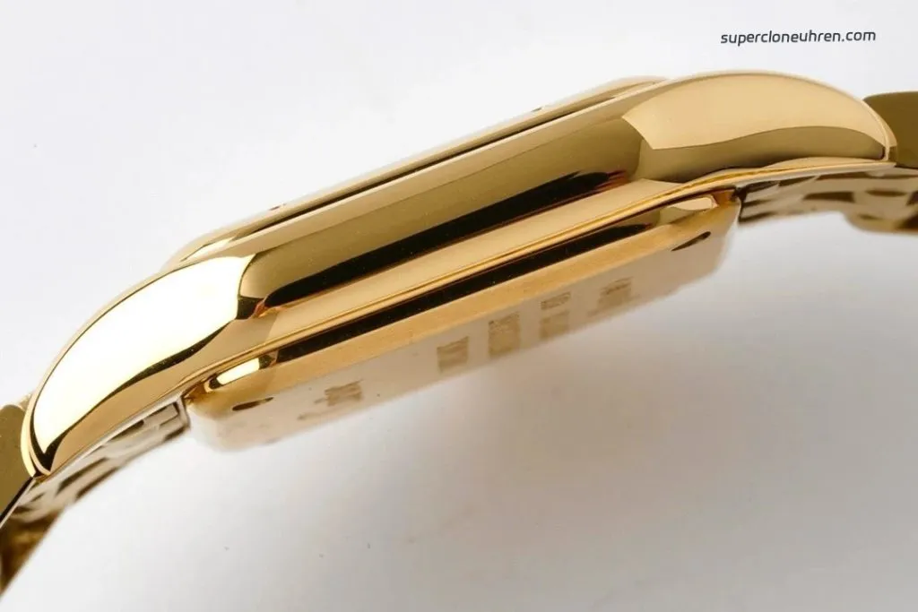 1:1 Super Clone Uhr Cartier Panthère WGPN0008 Gelbgold 22×30 mm