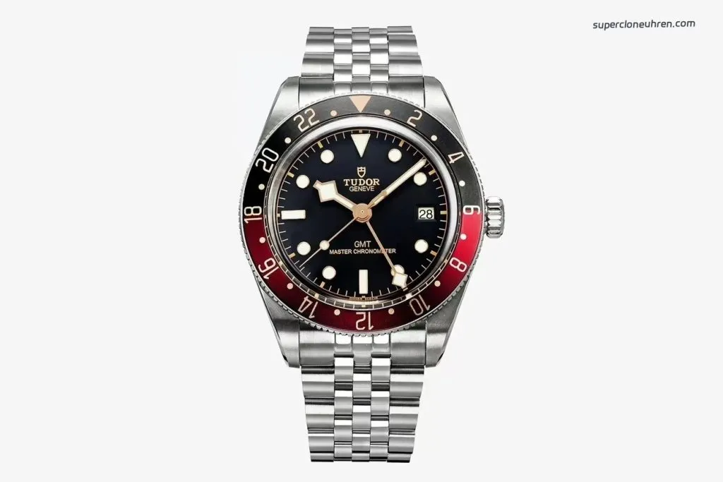 1:1 Super Clone Uhr Tudor Black Bay GMT 79830RB Pepsi-Lünette Stahlband 39mm