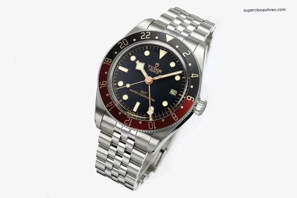 1:1 Super Clone Uhr Tudor Black Bay GMT 79830RB Pepsi-Lünette Stahlband 39mm