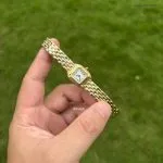 1:1 Super Clone Uhr Cartier Panthère Mini WGPN0036 Gelbgold 25×19 mm