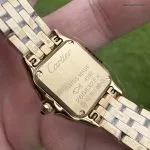 1:1 Super Clone Uhr Cartier Panthère Mini WGPN0036 Gelbgold 25×19 mm
