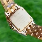 1:1 Super Clone Uhr Cartier Panthère WGPN0009 Vollgold Damenuhr 27×37 mm