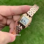 1:1 Super Clone Uhr Cartier Panthère WGPN0006 Roségold 22×30 mm