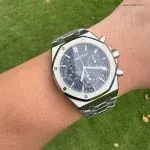 1:1 Super Clone Uhr Audemars Piguet Royal Oak 26240ST.OO.1320ST.05 Blaues Zifferblatt Edelstahl 41mm