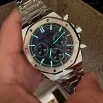 1:1 Super Clone Uhr Audemars Piguet Royal Oak 26240ST.OO.1320ST.05 Blaues Zifferblatt Edelstahl 41mm
