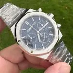 1:1 Super Clone Uhr Audemars Piguet Royal Oak 26240ST.OO.1320ST.05 Blaues Zifferblatt Edelstahl 41mm