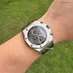 1:1 Super Clone Uhr Audemars Piguet Royal Oak Offshore 26470ST.OO.A104CR.01 Grau 42mm