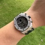 1:1 Super Clone Uhr Audemars Piguet Royal Oak Offshore 26470ST.OO.A104CR.01 Grau 42mm
