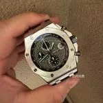 1:1 Super Clone Uhr Audemars Piguet Royal Oak Offshore 26470ST.OO.A104CR.01 Grau 42mm