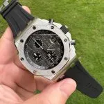 1:1 Super Clone Uhr Audemars Piguet Royal Oak Offshore 26470ST.OO.A104CR.01 Grau 42mm
