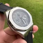 1:1 Super Clone Uhr Audemars Piguet Royal Oak Offshore 26470ST.OO.A104CR.01 Grau 42mm