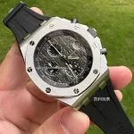 1:1 Super Clone Uhr Audemars Piguet Royal Oak Offshore 26470ST.OO.A104CR.01 Grau 42mm