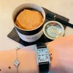 1:1 Super Clone Uhr Cartier Tank Must W4TA0017 Edelstahl mit Diamanten 33,7 × 25,5 mm