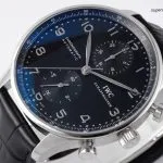 1:1 Super Clone Uhr IWC Portugieser IW371447 Schwarzes Zifferblatt Automatik Chronograph 41mm