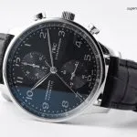 1:1 Super Clone Uhr IWC Portugieser IW371447 Schwarzes Zifferblatt Automatik Chronograph 41mm