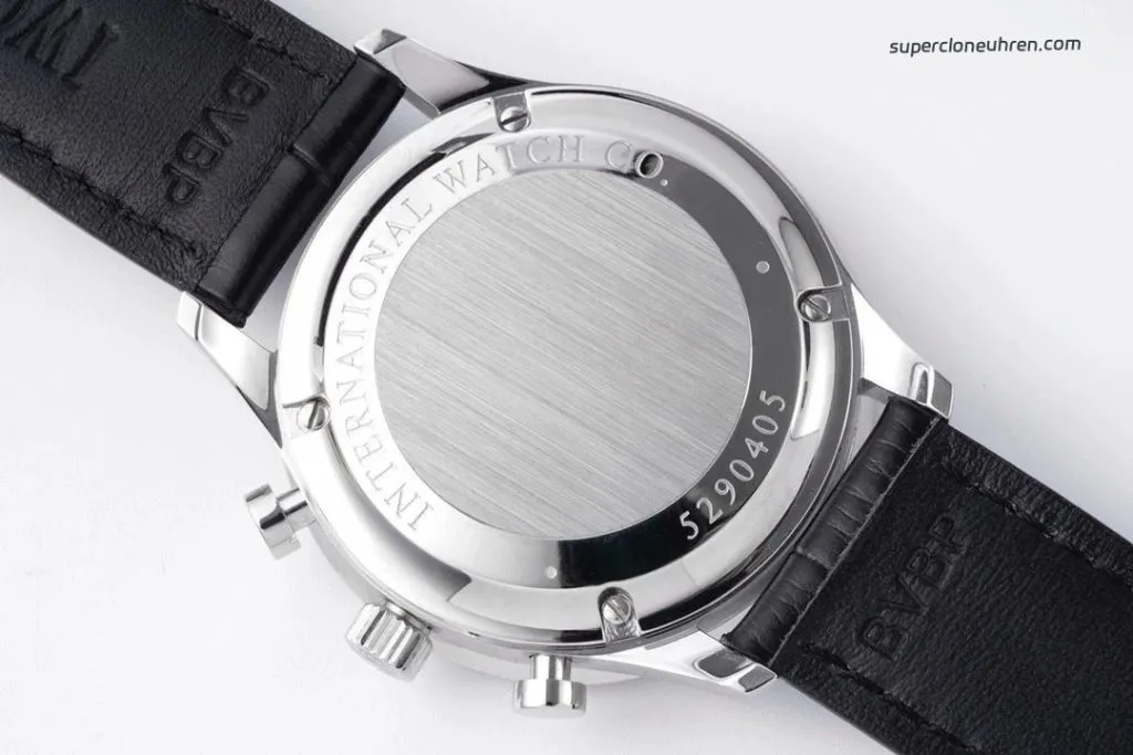 1:1 Super Clone Uhr IWC Portugieser IW371447 Schwarzes Zifferblatt Automatik Chronograph 41mm