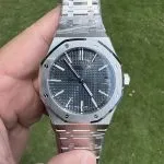 1:1 Super Clone Uhr Audemars Piguet Royal Oak 15510ST.OO.1320ST.06 Blaues Zifferblatt Edelstahl 41mm