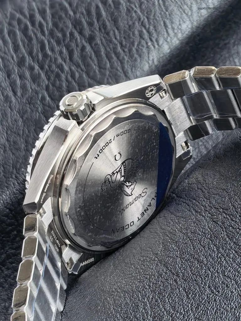 1:1 Super Clone Uhr Omega Seamaster Planet Ocean 217.30.42.21.01.002 Edelstahl 42mm