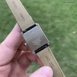 1:1 Super Clone Uhr Cartier Tank Solo WSTA0030 Weißes Zifferblatt 31×24,4 mm